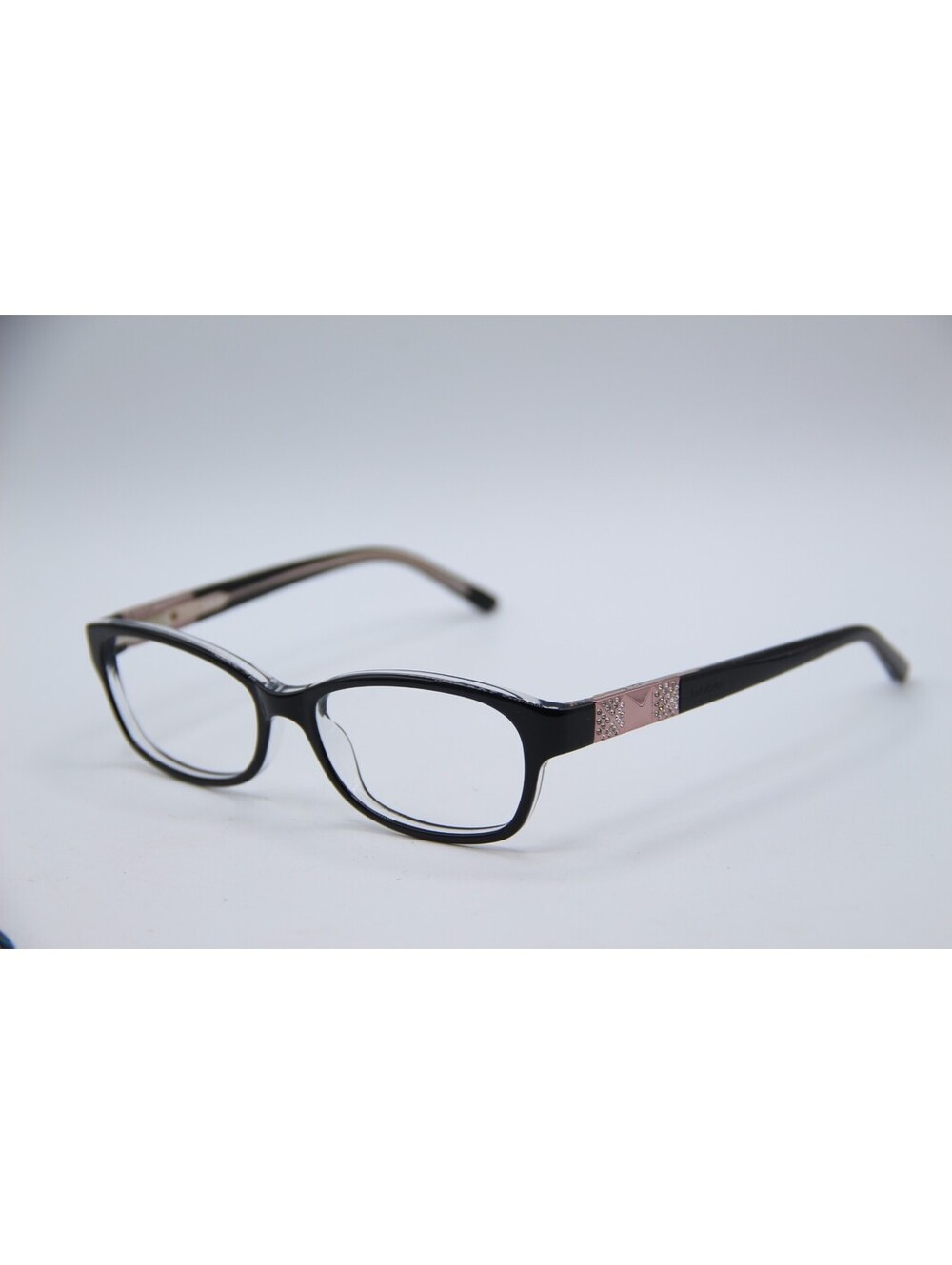 Bebe Bb5082 001 Black Pink Authentic Eyeglasses 52-16-135